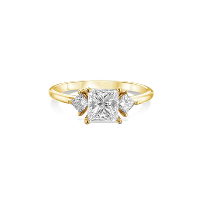 Aden Asscher Solitaire Engagement Ring