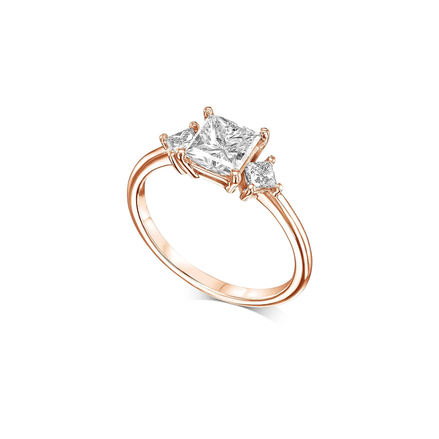 Aden Asscher Solitaire Engagement Ring