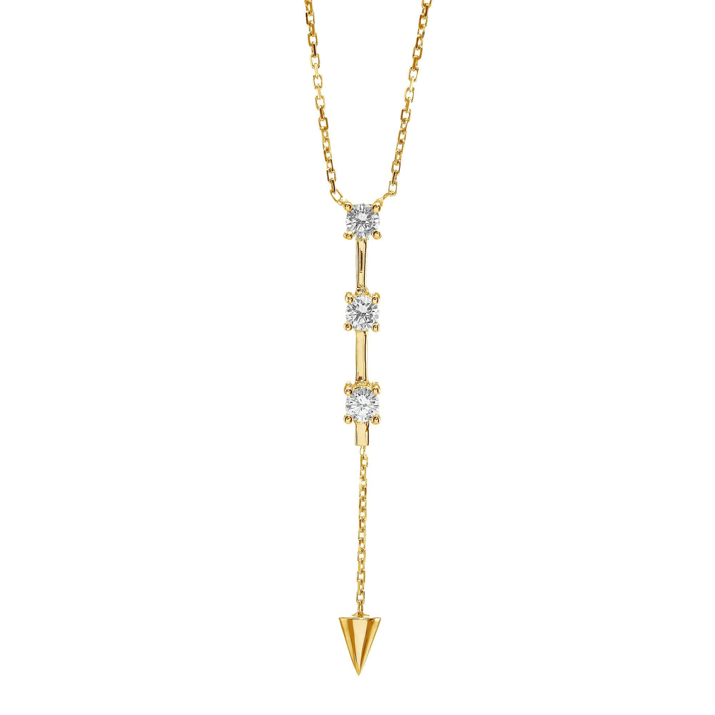 Arrow Diamond Necklace