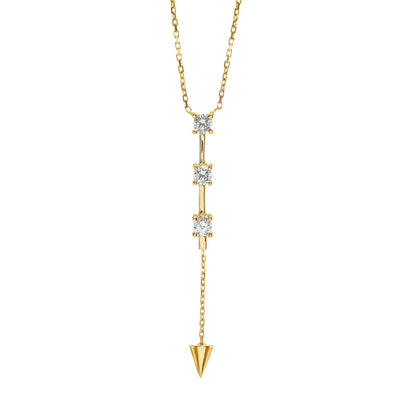 Arrow Diamond Necklace