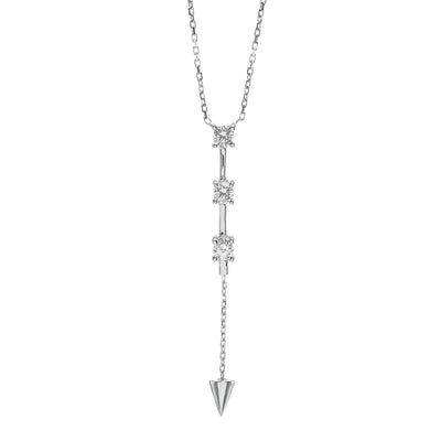 Arrow Diamond Necklace