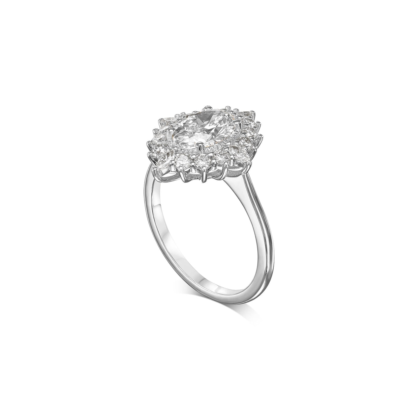 Ari Oval Engagement Ring