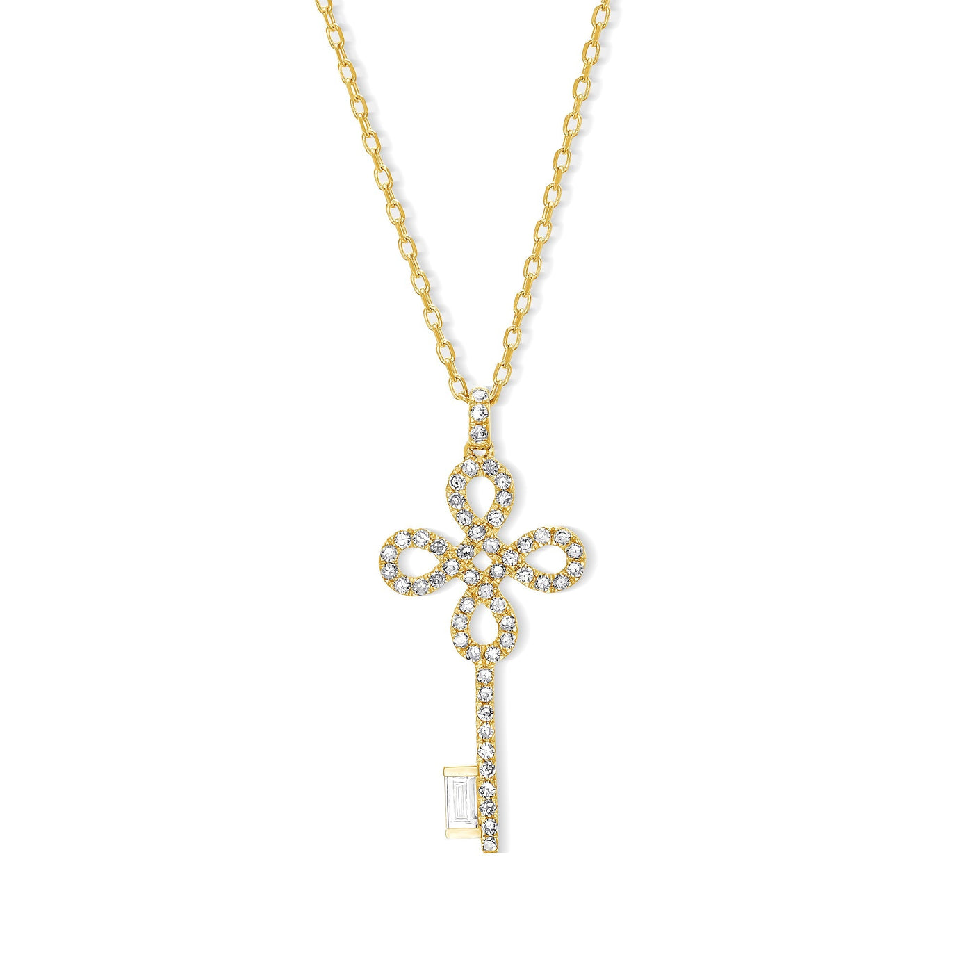 Key to Your Heart Diamond Necklace