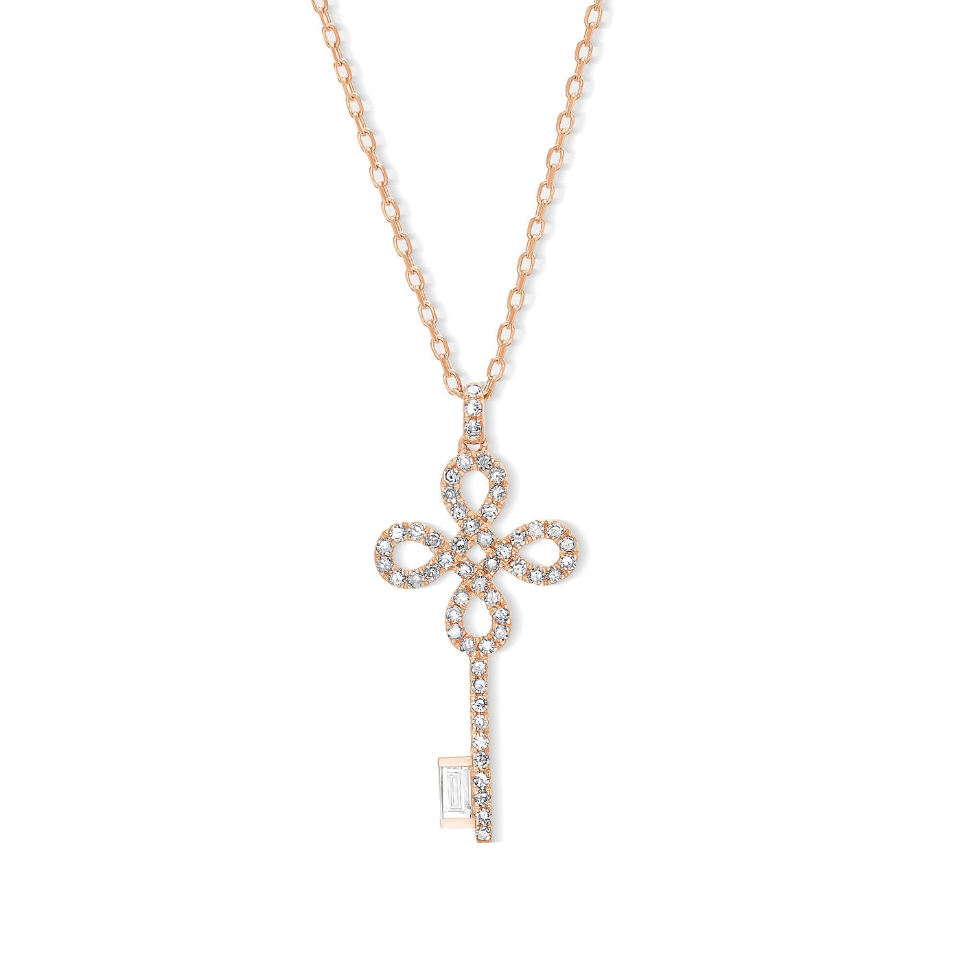 Key to Your Heart Diamond Necklace