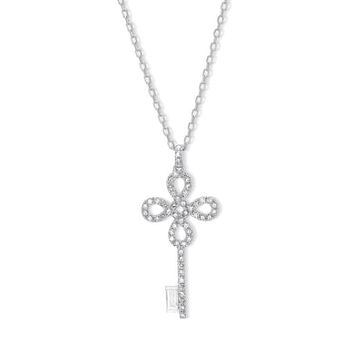 Key to Your Heart Diamond Necklace