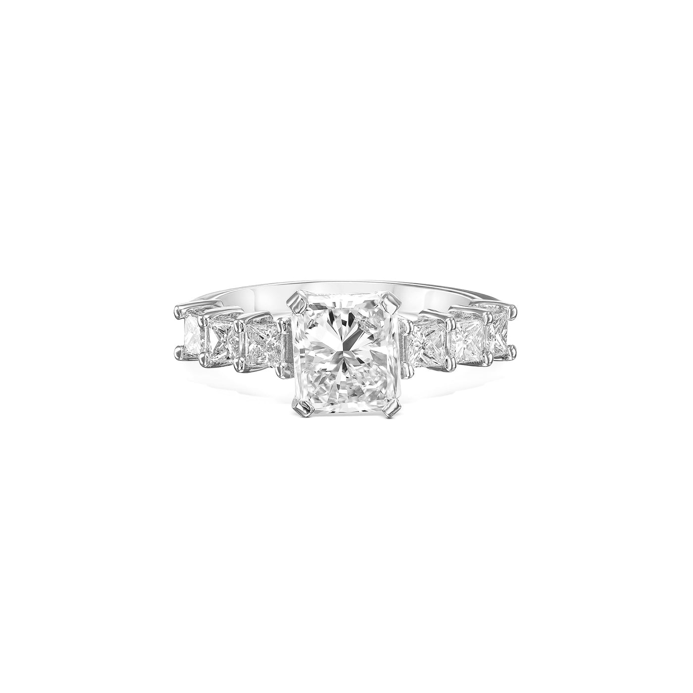 Vivian Princess Engagement Ring