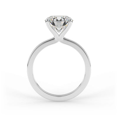 Alice Brilliant Round Solitaire Set Engagement Ring