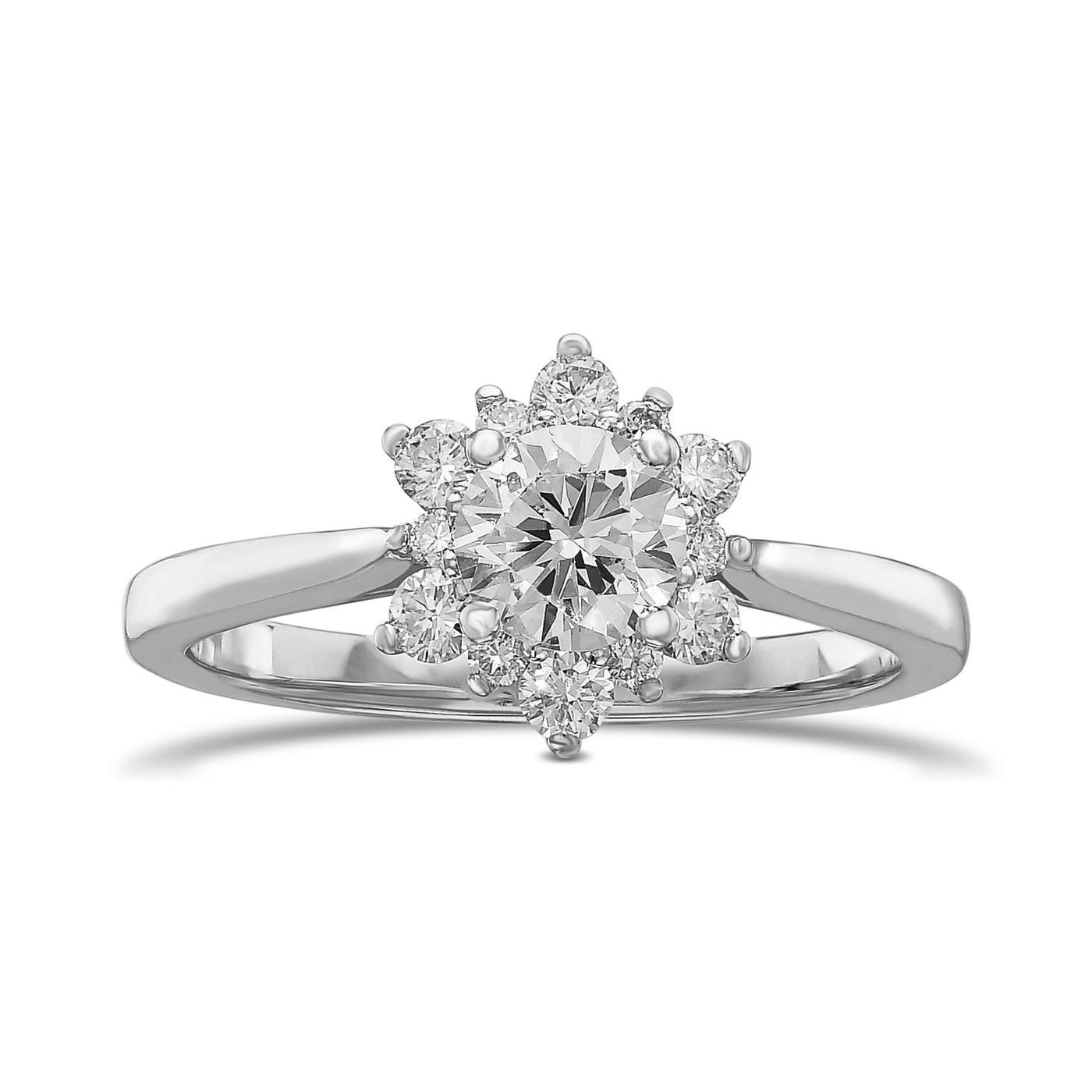 Fiona Brilliant Round Engagement Ring