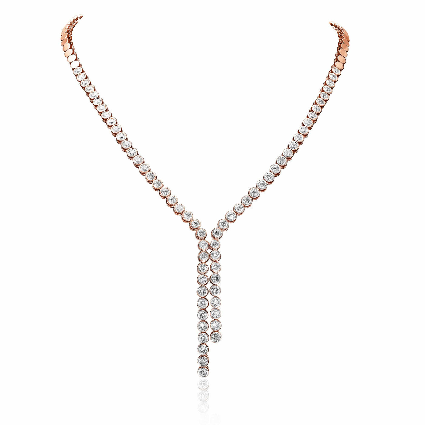 Lab Grown Amelia Diamond Necklace (Production Time 1 Month)