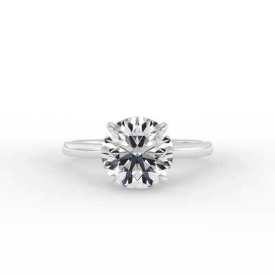Chiara Brilliant Round Solitaire Set Engagement Ring
