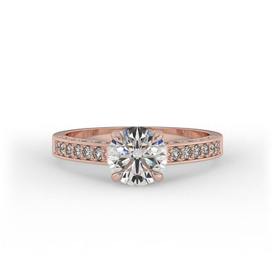 Chloe Brilliant Round Engagement Ring