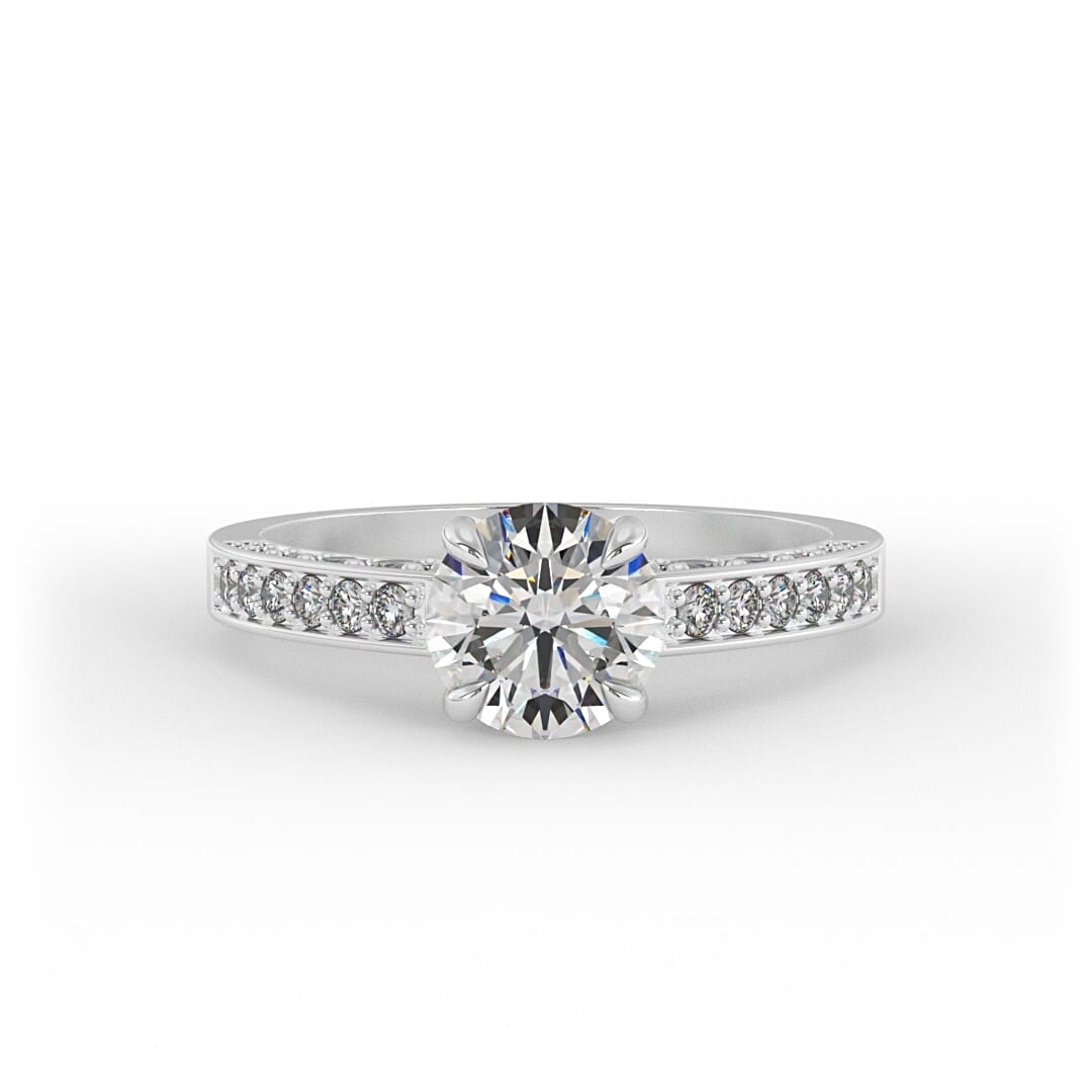 Chloe Brilliant Round Engagement Ring