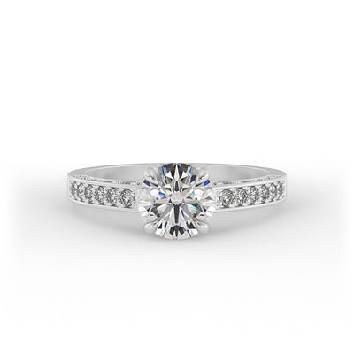 Chloe Brilliant Round Engagement Ring