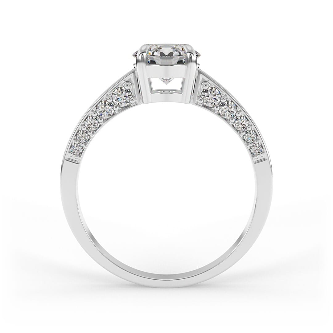 Chloe Brilliant Round Engagement Ring