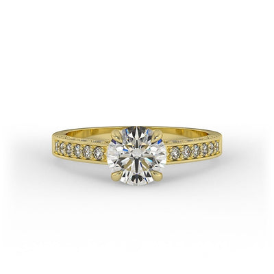 Chloe Brilliant Round Engagement Ring