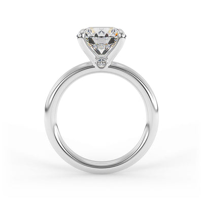 Emilia Brilliant Round Solitaire Set Engagement Ring