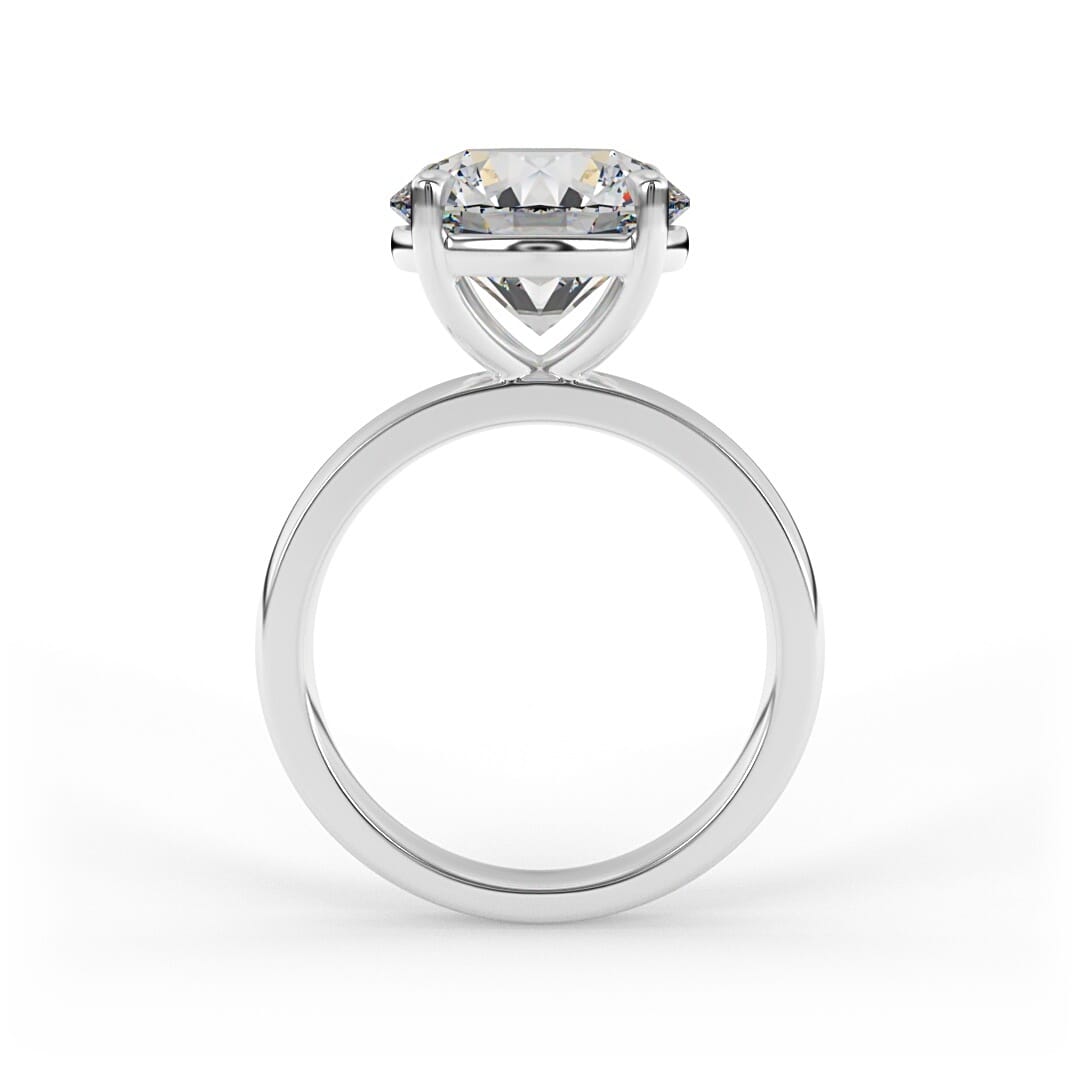 Romy Brilliant Round Solitaire Set Lab Grown Engagement Ring