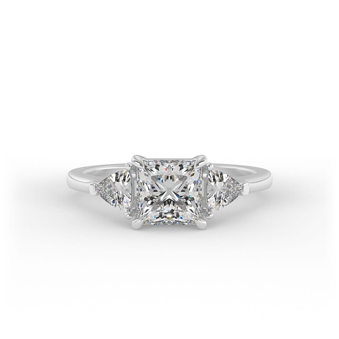 Sofia Princess 3 - Stone Engagement Ring