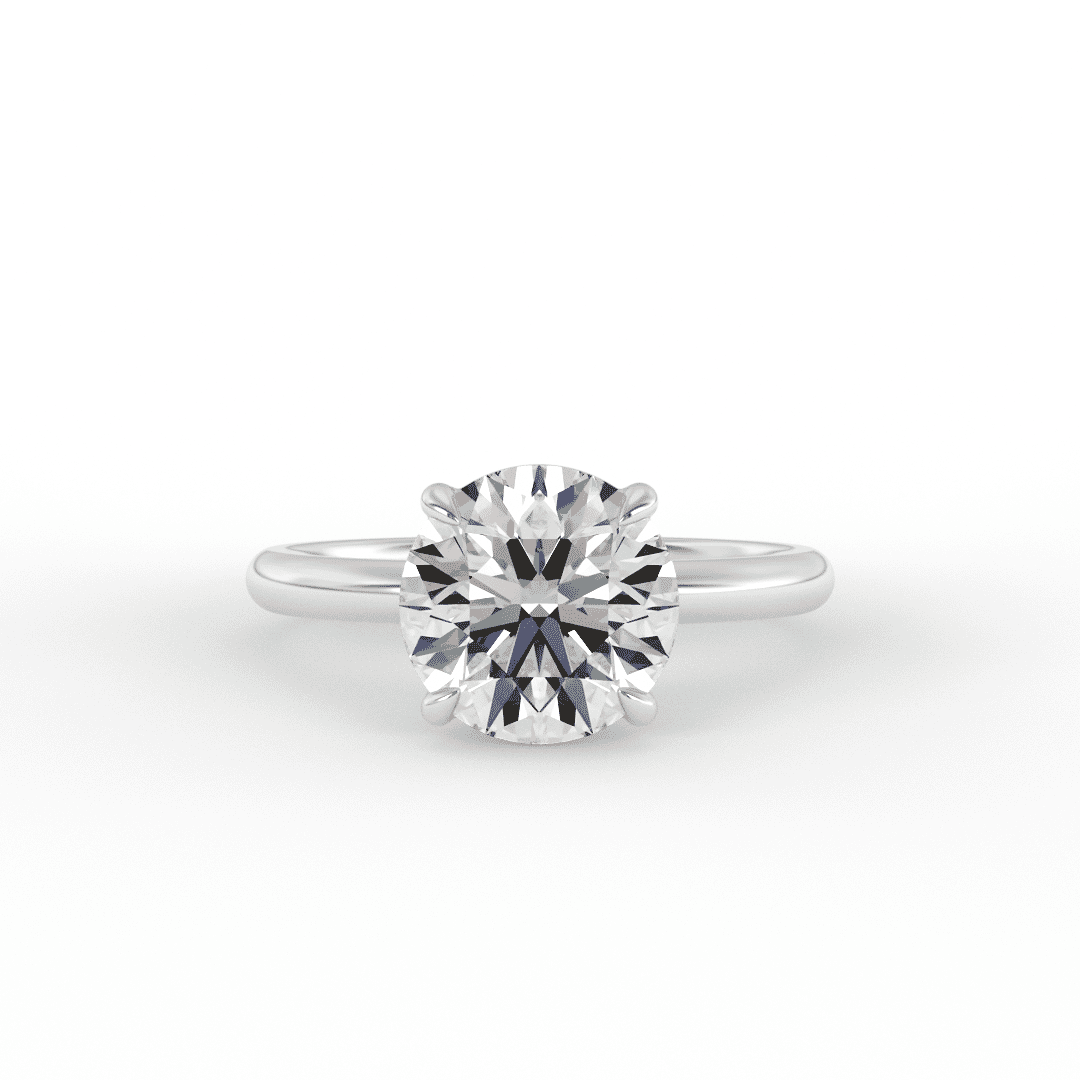 Lab Grown Solitaire Ring