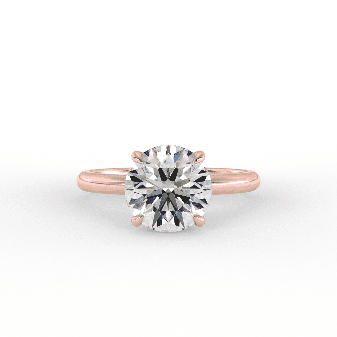 Lab Grown Solitaire Ring
