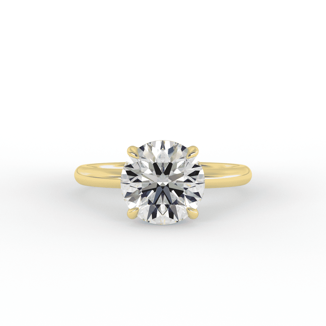 Lab Grown Solitaire Ring