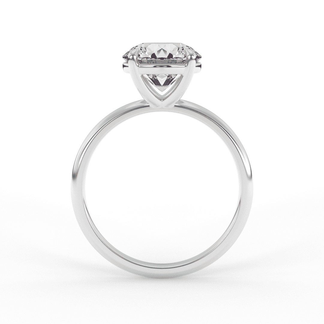 Lab Grown Solitaire Ring