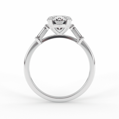 Lab Grown Suzi Brilliant Round Engagement Ring