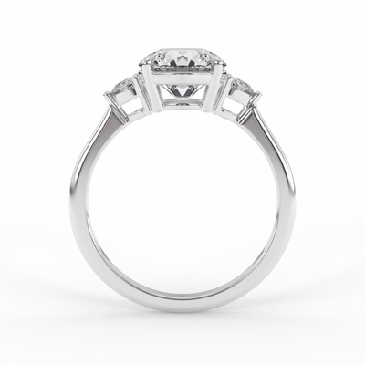 Lab Grown Ariana Brilliant Round Engagement Ring